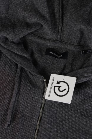 Herren Sweatshirt Jack & Jones, Größe L, Farbe Grau, Preis 14,20 €
