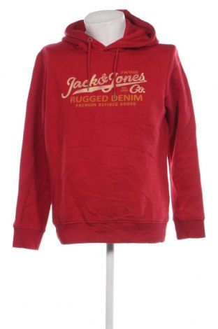 Herren Sweatshirt Jack & Jones, Größe L, Farbe Rot, Preis 15,38 €