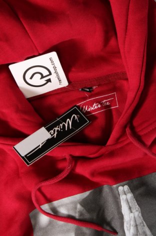 Herren Sweatshirt Mister Tee, Größe M, Farbe Rot, Preis 35,60 €