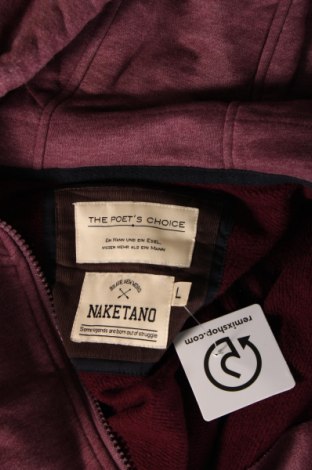 Herren Sweatshirt Naketano, Größe L, Farbe Lila, Preis € 38,27