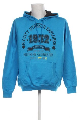 Herren Sweatshirt Nkd, Größe XXL, Farbe Blau, Preis 11,10 €