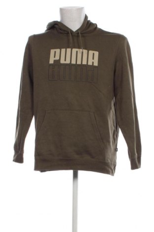 Férfi sweatshirt PUMA, Méret L, Szín Zöld, Ár 11 860 Ft