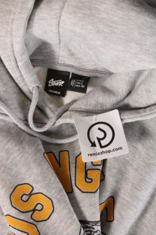 Herren Sweatshirt Pull&Bear, Größe L, Farbe Grau, Preis 12,11 €