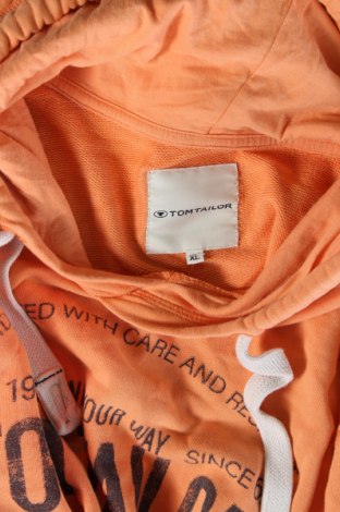 Ανδρικό φούτερ Tom Tailor, Μέγεθος XL, Χρώμα Πορτοκαλί, Τιμή 15,22 €