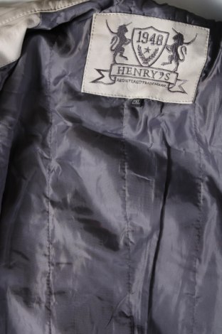 Herren Lederjacke, Größe XXL, Farbe Grau, Preis € 34,10