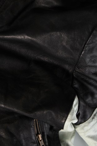 Ανδρικό δερμάτινο μπουφάν, Μέγεθος L, Χρώμα Μαύρο, Τιμή 56,26 €