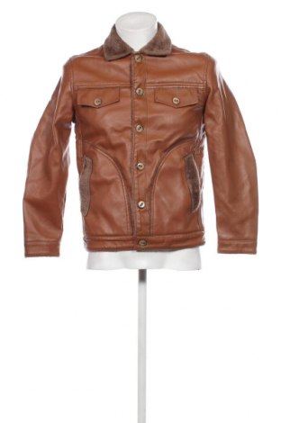 Pánska kožená bunda , Veľkosť L, Farba Hnedá, Cena  22,22 €
