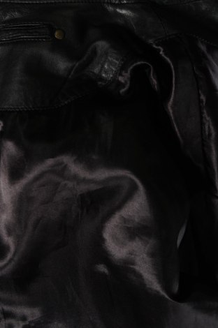 Ανδρικό δερμάτινο μπουφάν, Μέγεθος L, Χρώμα Μαύρο, Τιμή 52,95 €