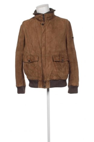 Pánska kožená bunda , Veľkosť L, Farba Hnedá, Cena  27,78 €