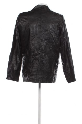Ανδρικό δερμάτινο μπουφάν Auluna, Μέγεθος L, Χρώμα Μαύρο, Τιμή 36,19 €