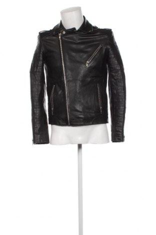 Pánska kožená bunda  Barneys, Veľkosť S, Farba Čierna, Cena  75,60 €