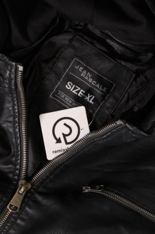 Pánska kožená bunda  Jean Pascale, Veľkosť XL, Farba Čierna, Cena  20,84 €