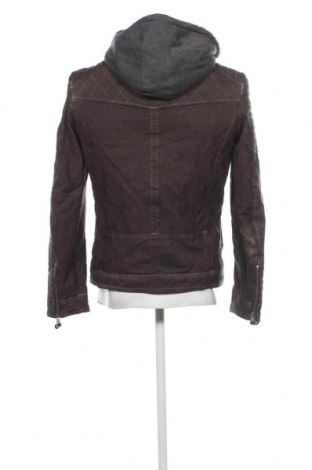 Herren Lederjacke Much More, Größe S, Farbe Grau, Preis 29,33 €