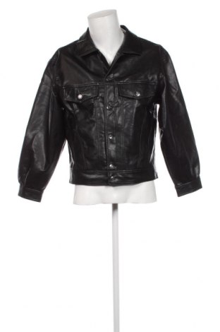 Pánska kožená bunda  Zara, Veľkosť M, Farba Čierna, Cena  22,09 €