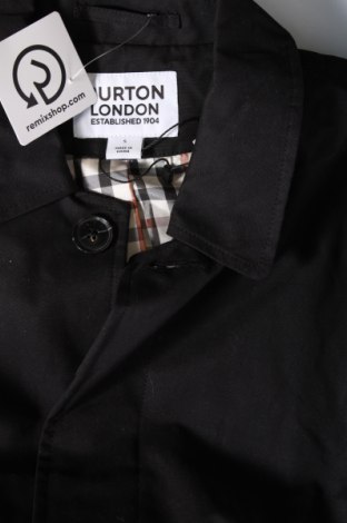 Ανδρικά παλτό Burton of London, Μέγεθος S, Χρώμα Μαύρο, Τιμή 25,98 €