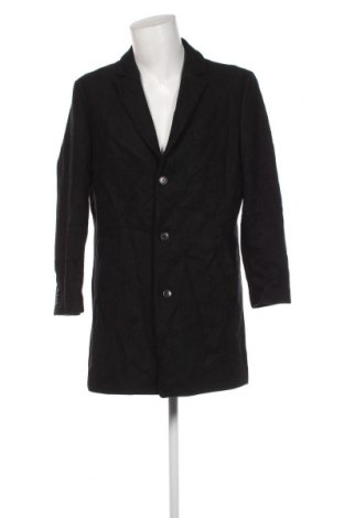 Мъжко палто Cubus, Размер L, Цвят Черен, Цена 63,13 лв.