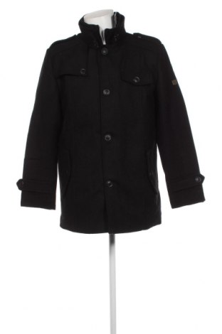 Ανδρικά παλτό Indigo, Μέγεθος L, Χρώμα Μαύρο, Τιμή 50,54 €