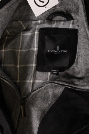Herrenmantel London Fog, Größe L, Farbe Schwarz, Preis € 35,31