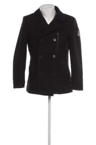 Ανδρικά παλτό Q/S by S.Oliver, Μέγεθος M, Χρώμα Μαύρο, Τιμή 31,39 €