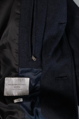 Herrenmantel Selected Homme, Größe M, Farbe Blau, Preis € 51,35