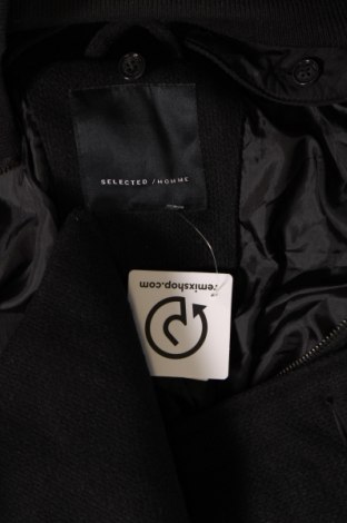 Ανδρικά παλτό Selected Homme, Μέγεθος XXL, Χρώμα Μαύρο, Τιμή 53,26 €