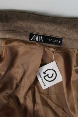 Palton de bărbați Zara, Mărime XL, Culoare Bej, Preț 223,68 Lei