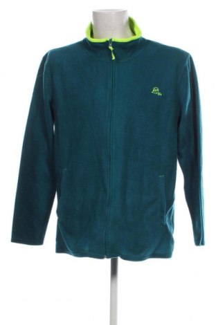 Ανδρική ζακέτα fleece Identic, Μέγεθος XXL, Χρώμα Πράσινο, Τιμή 13,27 €