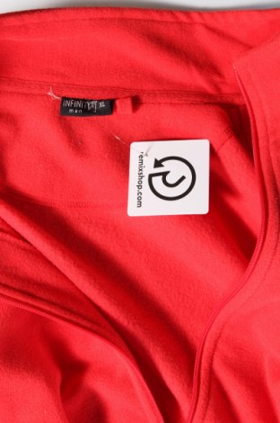 Ανδρική ζακέτα fleece Infinity, Μέγεθος XL, Χρώμα Κόκκινο, Τιμή 12,06 €