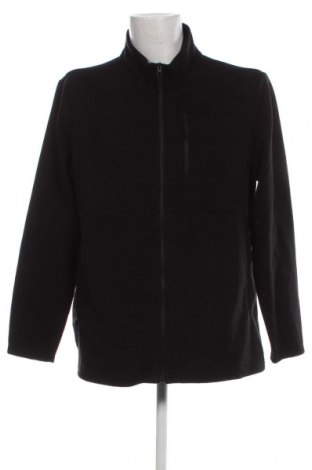 Ανδρική ζακέτα fleece X-Mail, Μέγεθος XXL, Χρώμα Μαύρο, Τιμή 16,88 €