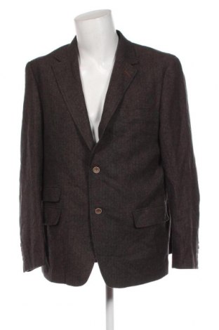 Ανδρικό σακάκι Dressmann, Μέγεθος XL, Χρώμα Καφέ, Τιμή 7,42 €