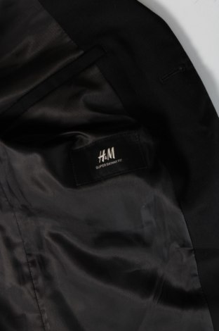 Ανδρικό σακάκι H&M, Μέγεθος L, Χρώμα Μαύρο, Τιμή 8,44 €