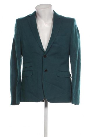 Мъжко сако H&M, Размер M, Цвят Зелен, Цена 28,97 лв.