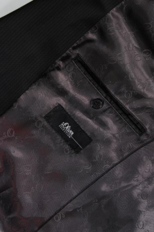 Ανδρικό σακάκι S.Oliver, Μέγεθος L, Χρώμα Μαύρο, Τιμή 7,42 €