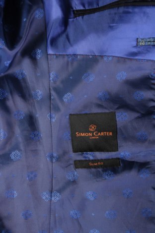 Herren Sakko Simon Carter, Größe S, Farbe Blau, Preis € 15,29