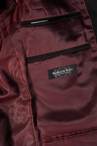 Pánske sako  Tailor & Son, Veľkosť L, Farba Čierna, Cena  4,99 €