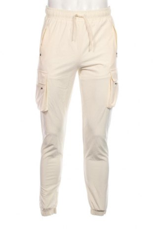 Ανδρικό αθλητικό παντελόνι Boohoo, Μέγεθος S, Χρώμα Εκρού, Τιμή 11,38 €