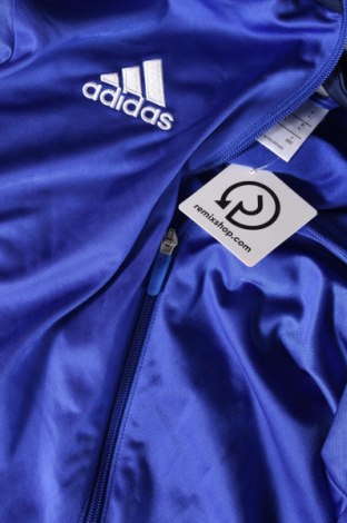 Ανδρική αθλητική ζακέτα Adidas, Μέγεθος L, Χρώμα Μπλέ, Τιμή 25,24 €