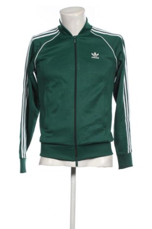 Ανδρική αθλητική ζακέτα Adidas Originals, Μέγεθος S, Χρώμα Πράσινο, Τιμή 41,75 €