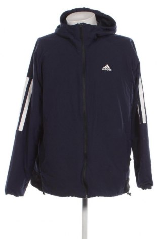 Ανδρικό μπουφάν Adidas, Μέγεθος XL, Χρώμα Μπλέ, Τιμή 24,00 €