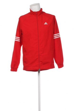 Herrenjacke Adidas, Größe M, Farbe Rot, Preis 19,41 €