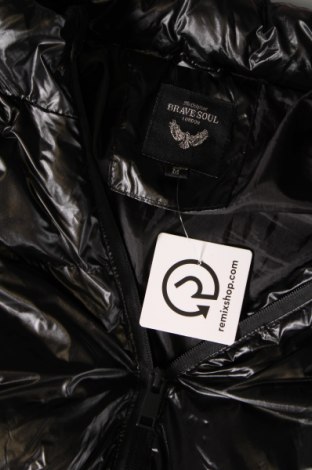 Ανδρικό μπουφάν Brave Soul, Μέγεθος M, Χρώμα Μαύρο, Τιμή 35,68 €
