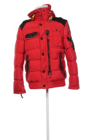 Ανδρικό μπουφάν Cipo & Baxx, Μέγεθος XL, Χρώμα Κόκκινο, Τιμή 31,86 €