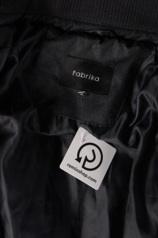 Ανδρικό μπουφάν Fabrika, Μέγεθος XL, Χρώμα Μαύρο, Τιμή 17,94 €