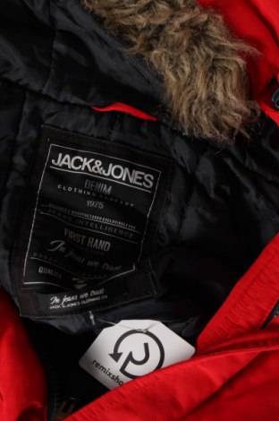 Herrenjacke Jack & Jones, Größe S, Farbe Rot, Preis 25,45 €