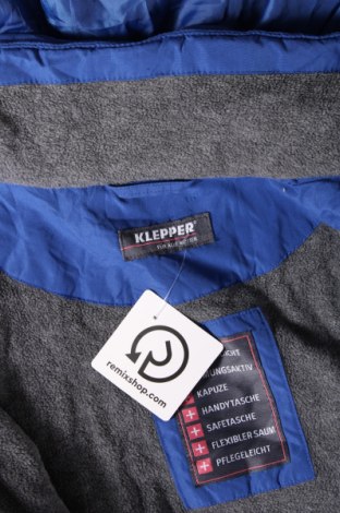Ανδρικό μπουφάν Klepper, Μέγεθος L, Χρώμα Μπλέ, Τιμή 17,94 €