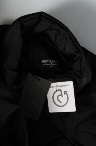 Ανδρικό μπουφάν Only & Sons, Μέγεθος XL, Χρώμα Μαύρο, Τιμή 28,28 €