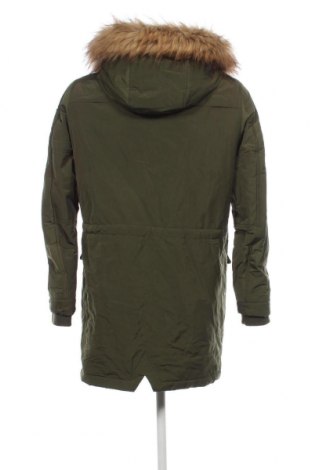 Ανδρικό μπουφάν Pull&Bear, Μέγεθος M, Χρώμα Πράσινο, Τιμή 20,09 €