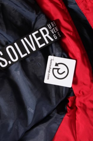 Ανδρικό μπουφάν S.Oliver, Μέγεθος XL, Χρώμα Κόκκινο, Τιμή 41,41 €