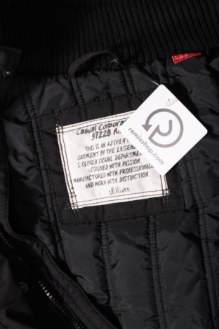 Ανδρικό μπουφάν S.Oliver, Μέγεθος XXL, Χρώμα Μαύρο, Τιμή 41,41 €