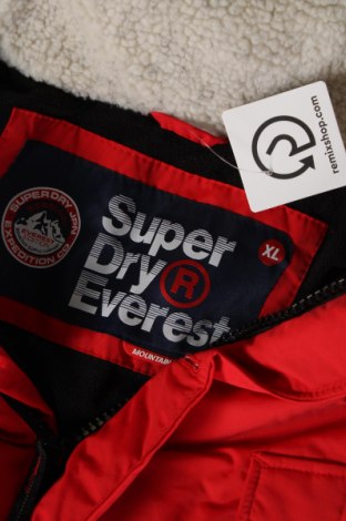 Pánská bunda  Superdry, Velikost XL, Barva Červená, Cena  1 335,00 Kč